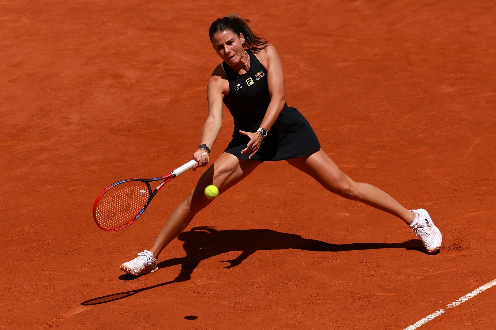 Navarro in action at the Madrid Open 2025 - Source: Getty